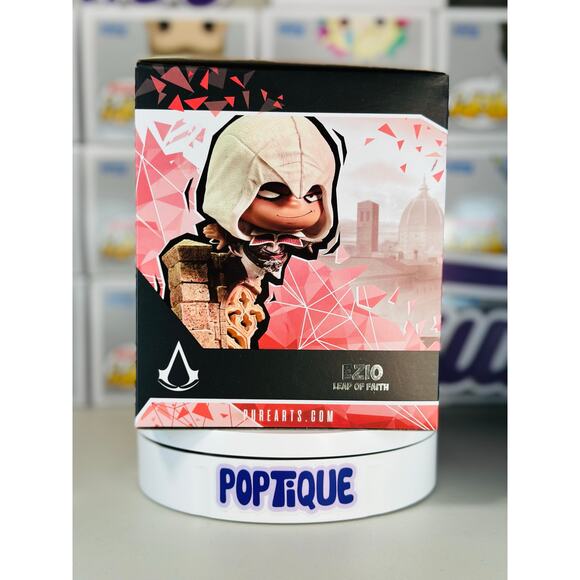 Assassin's Creed Ezio Leap of Faith Qlectors Statue - Picture 4 of 6